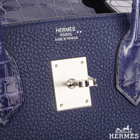 bleu encre hermes birkin|HERMES Togo Birkin 30 Bleu Encre 1491060 .